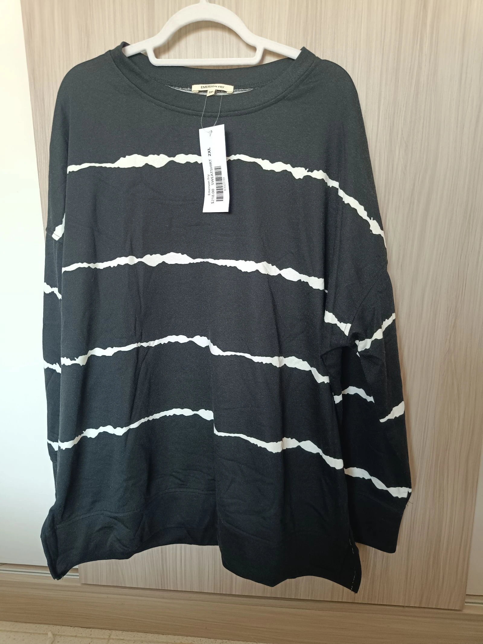 Sweat Emerson Fry Oversized 2XL 🏷️ Neuf avec étiquette (PVP $218)